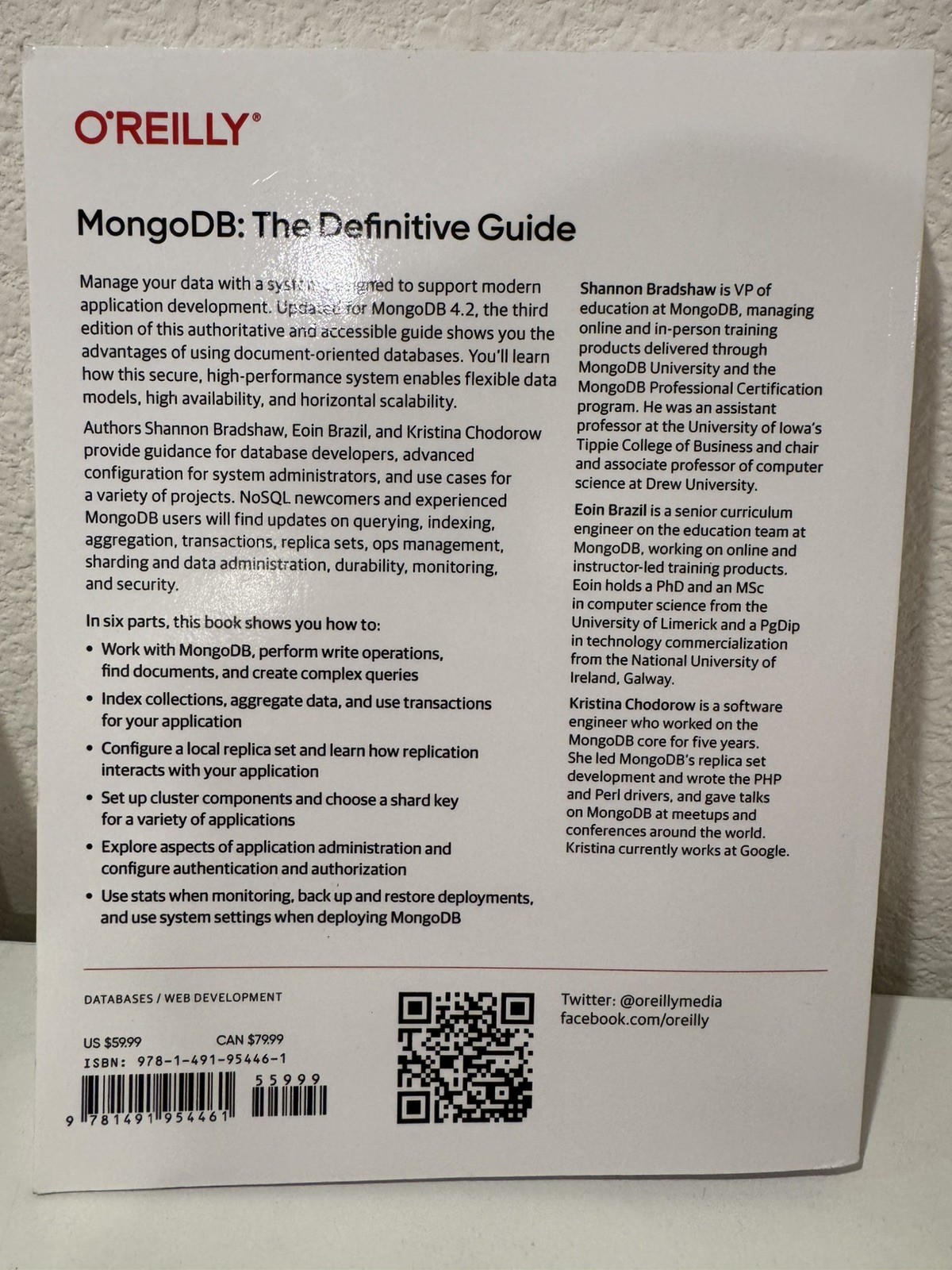 Coding Books : The Hidden Language of Computer Hardware and Software / MongoDB …