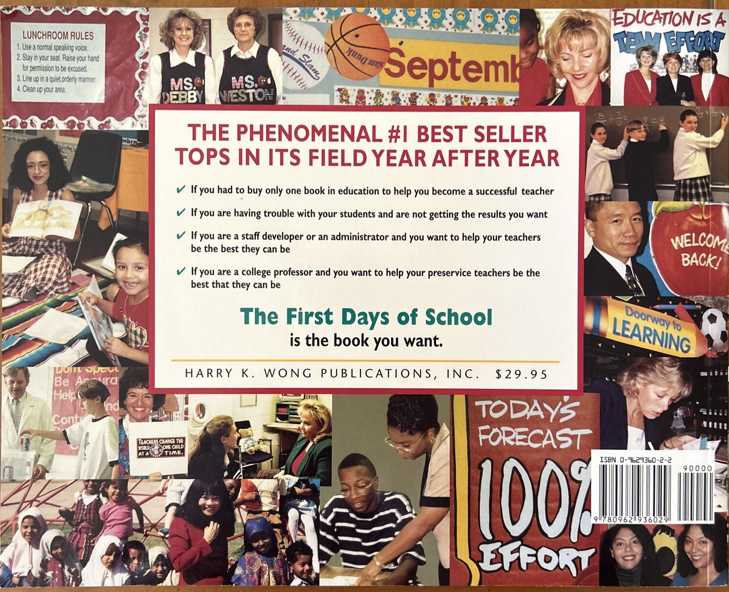 The First Days of School : How to Be an Effective Teacher by Rosemary T. Wong…