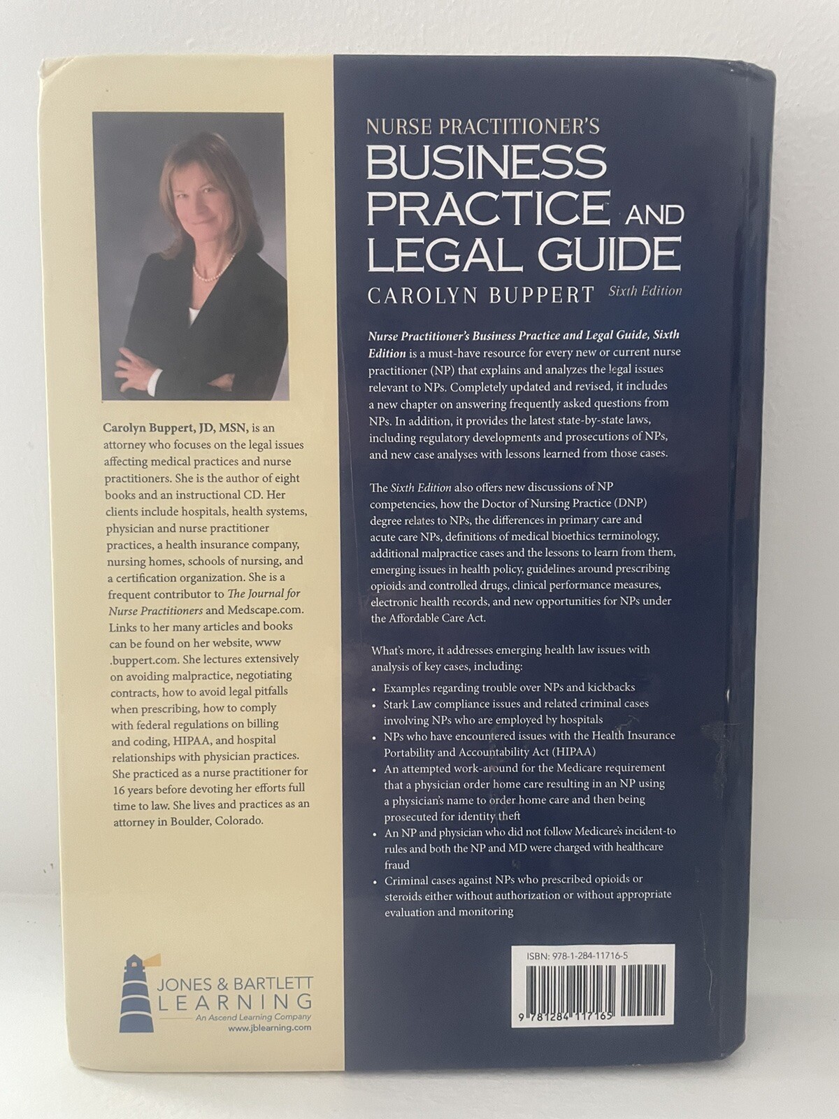 Nurse Practitioner’s Business Practice and Legal Guide by Carolyn Buppert (2017,