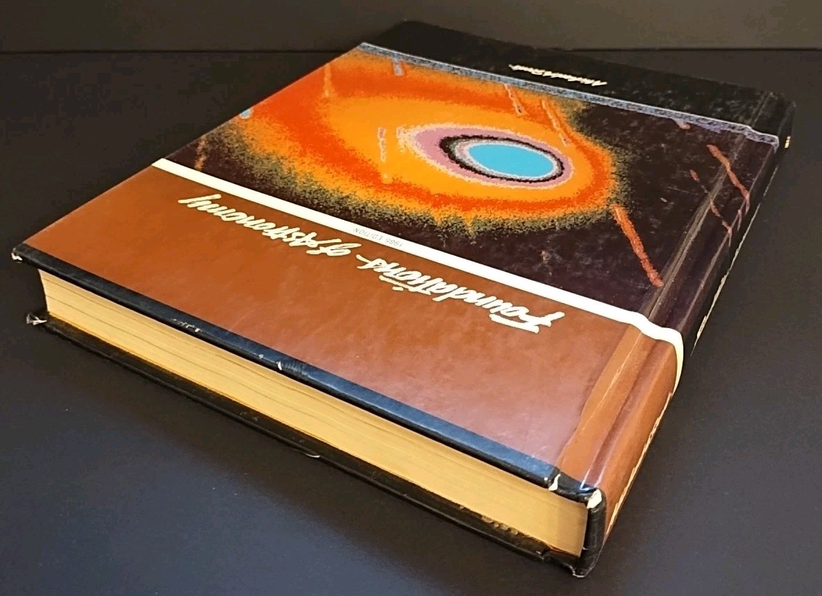 Foundations Of Astronomy Michael A. Seeds, 1986 Edition Hardcover Book