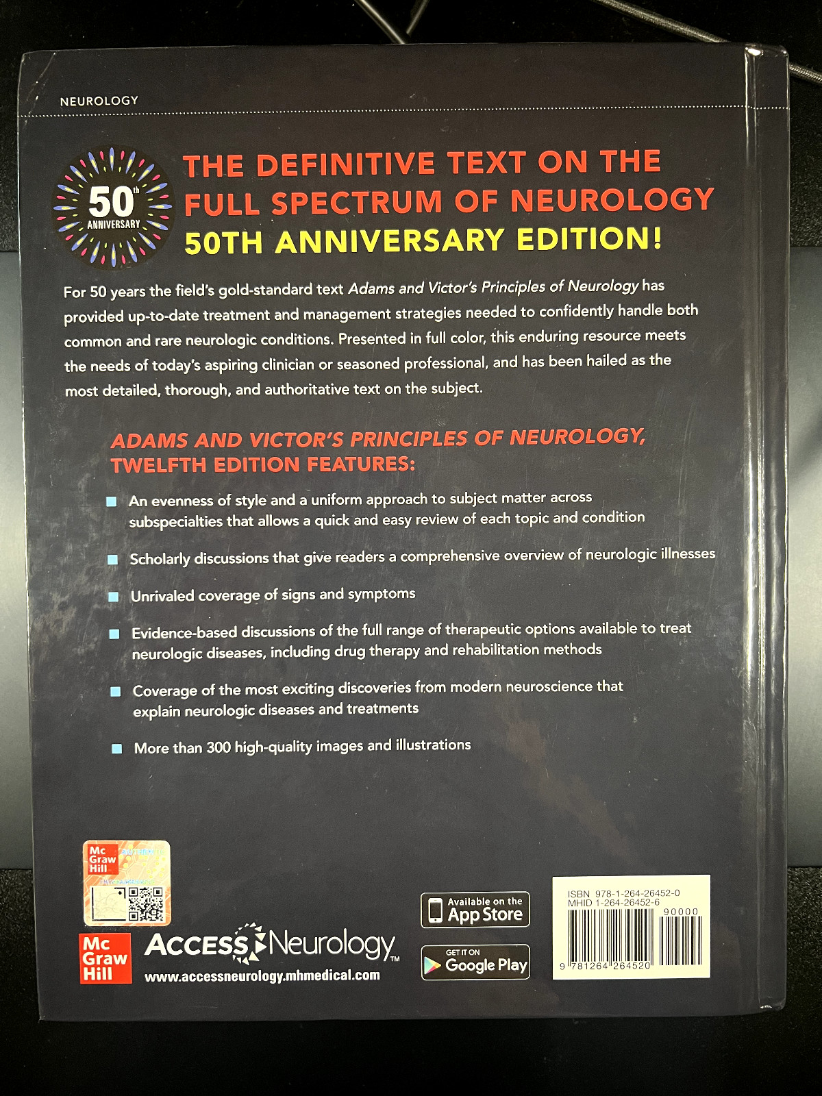 Adams and Victor’s Principles of Neurology, Twelfth Edition by Sashank…