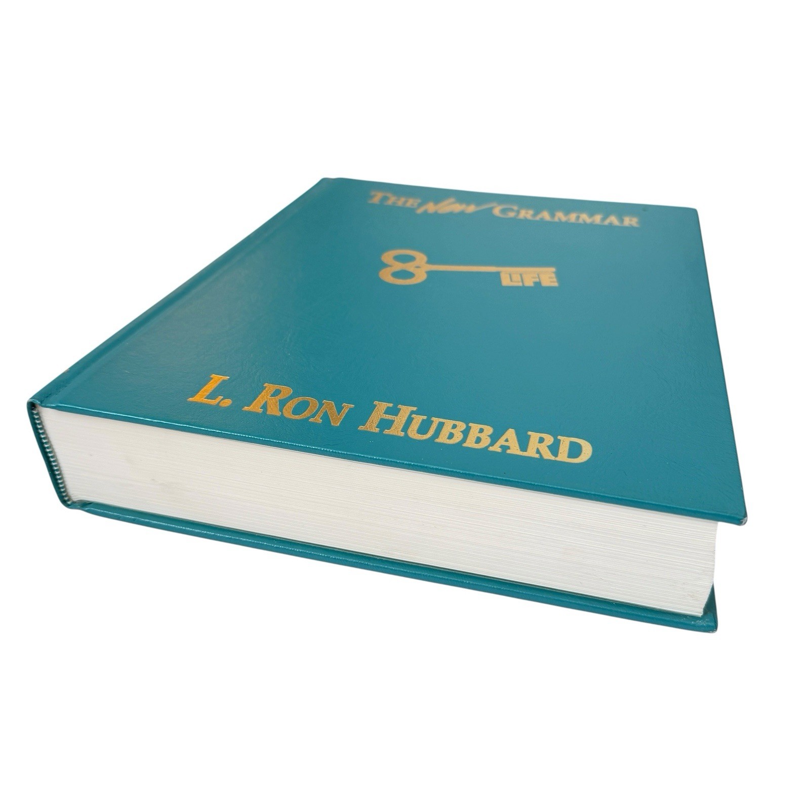 L Ron Hubbard Book The New Grammar 1990 1st Edition Large Hardcover Book