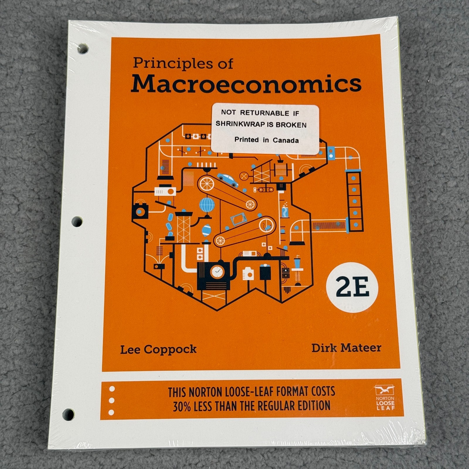Principles of Microeconomics / Macroeconomics 2E Coppock Mateer Loose Leaf New