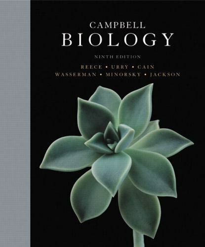 Biology Textbook, College, High School, Campbell Biology, 9th Ed