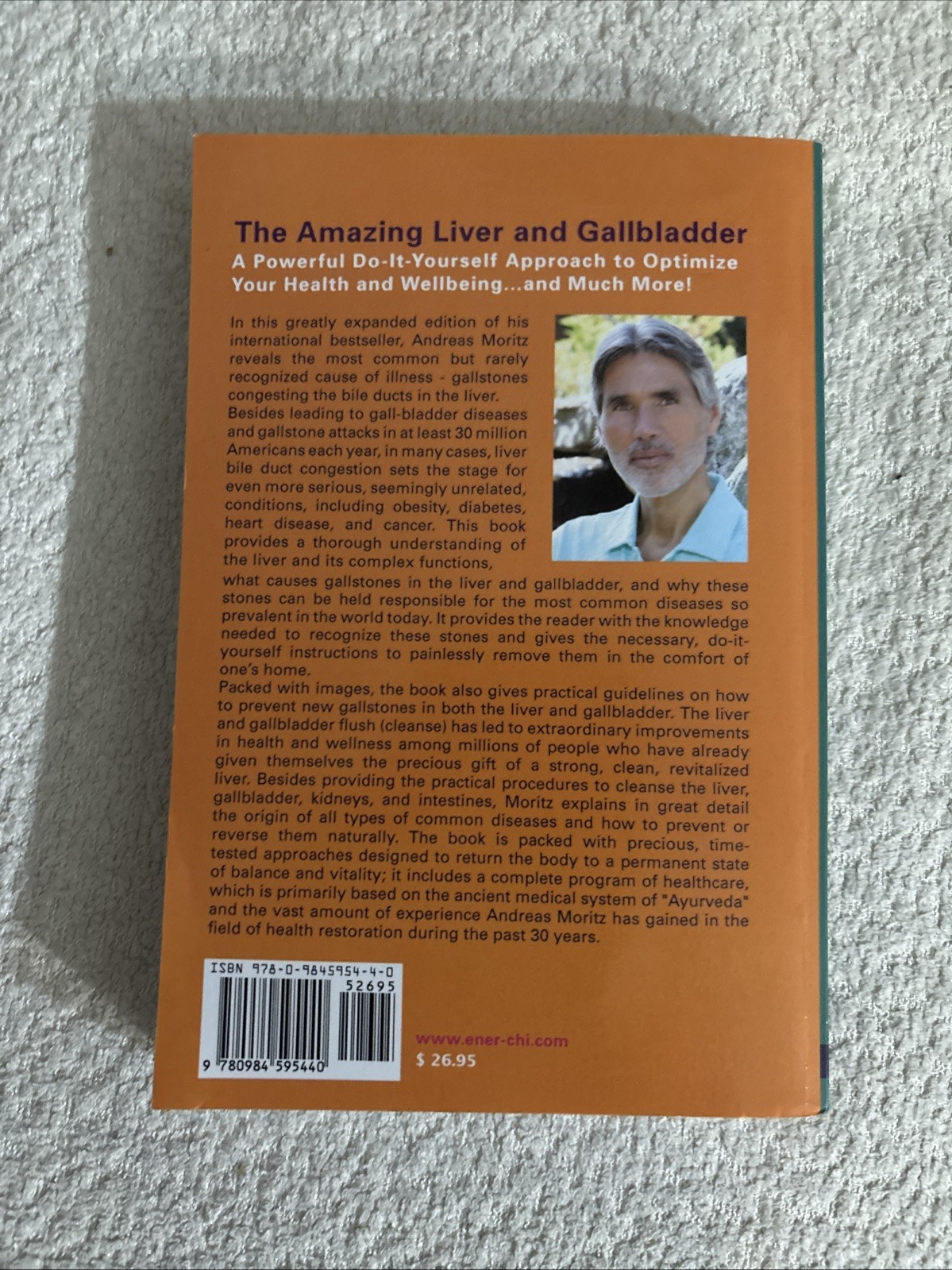 Amazing Liver and Gallbladder Flush by Andreas Moritz (2012, Trade Paperback)