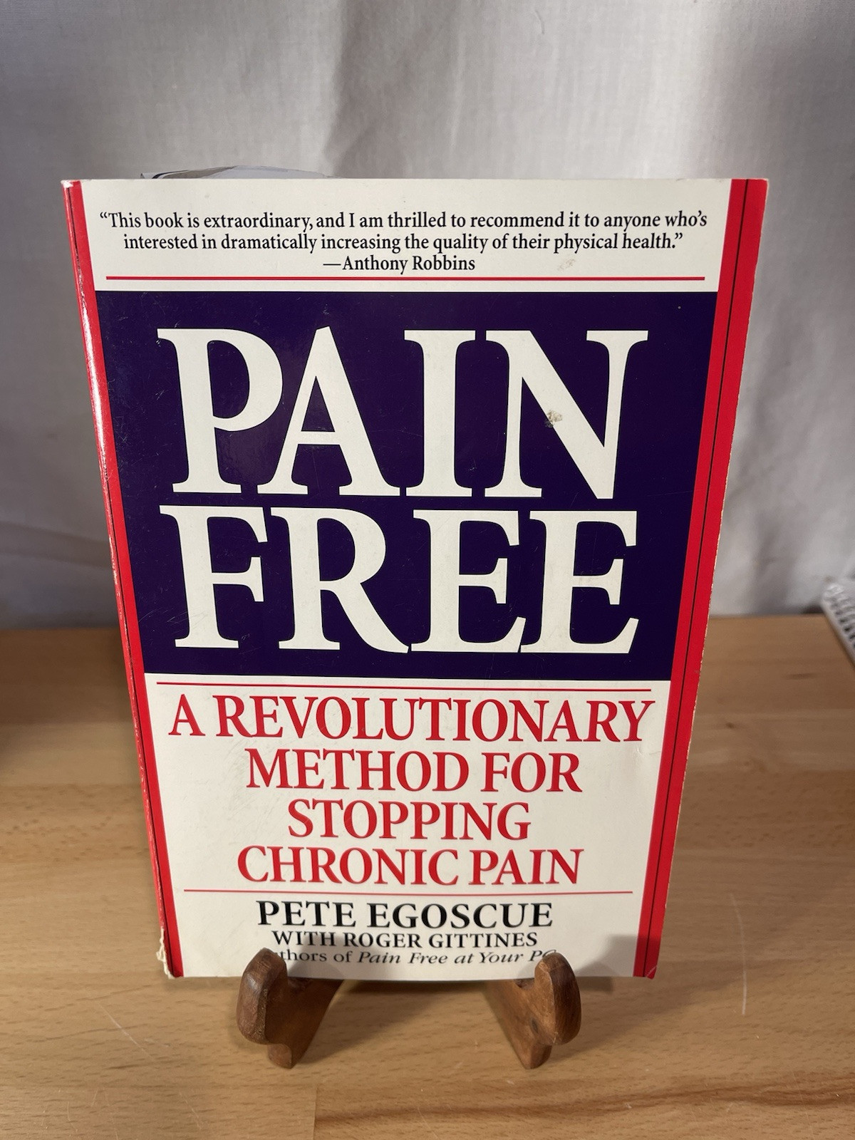 Pain Free A Revolutionary Method for Stopping Chronic Pain Paperback Book Used