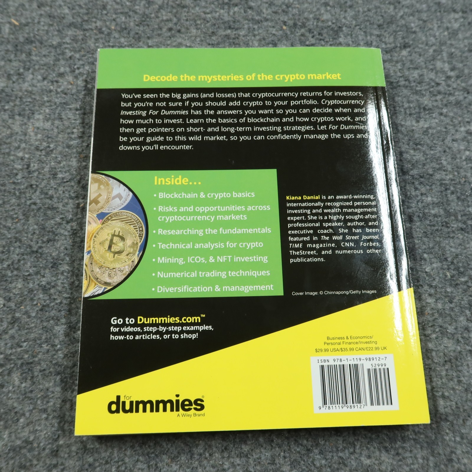 Cryptocurrency Investing For Dummies For Dummies Kiana Danial