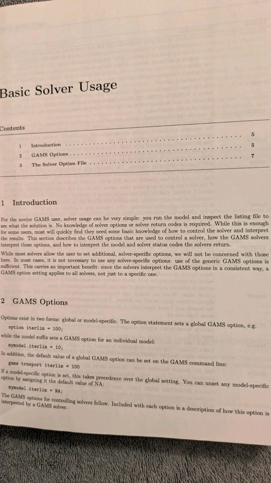GAMS: THE SOLVER MANUALS By Gams Development Corporation, PB, 2009, 608 Pages