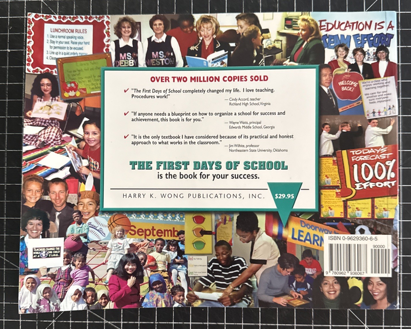 The First Days of School by Harry K. & Rosemary T. Wong (SIGNED x2, PB, 2004)