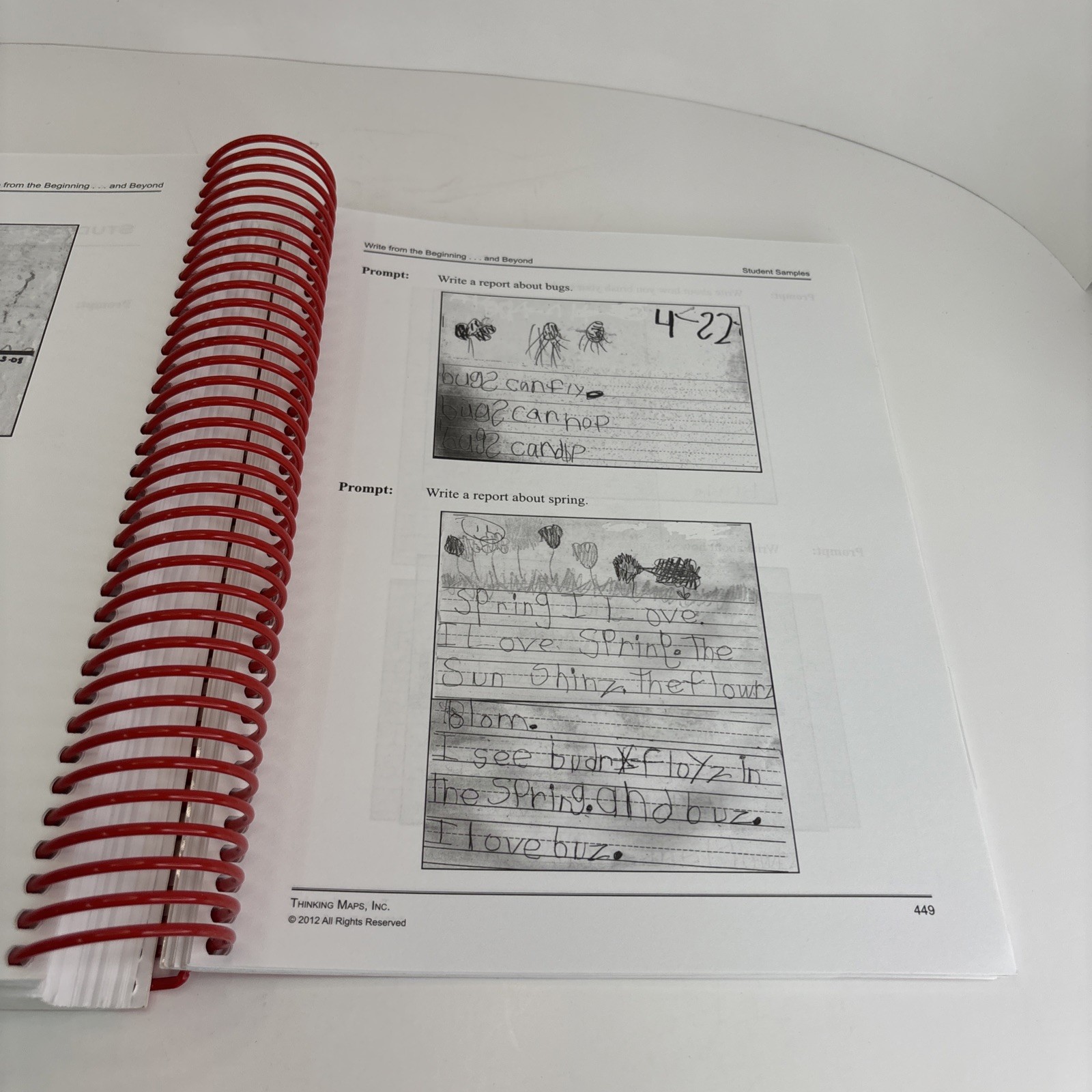 Write from the Beginning & Beyond – Expository- Teacher’s Guide-Spiral Paperback