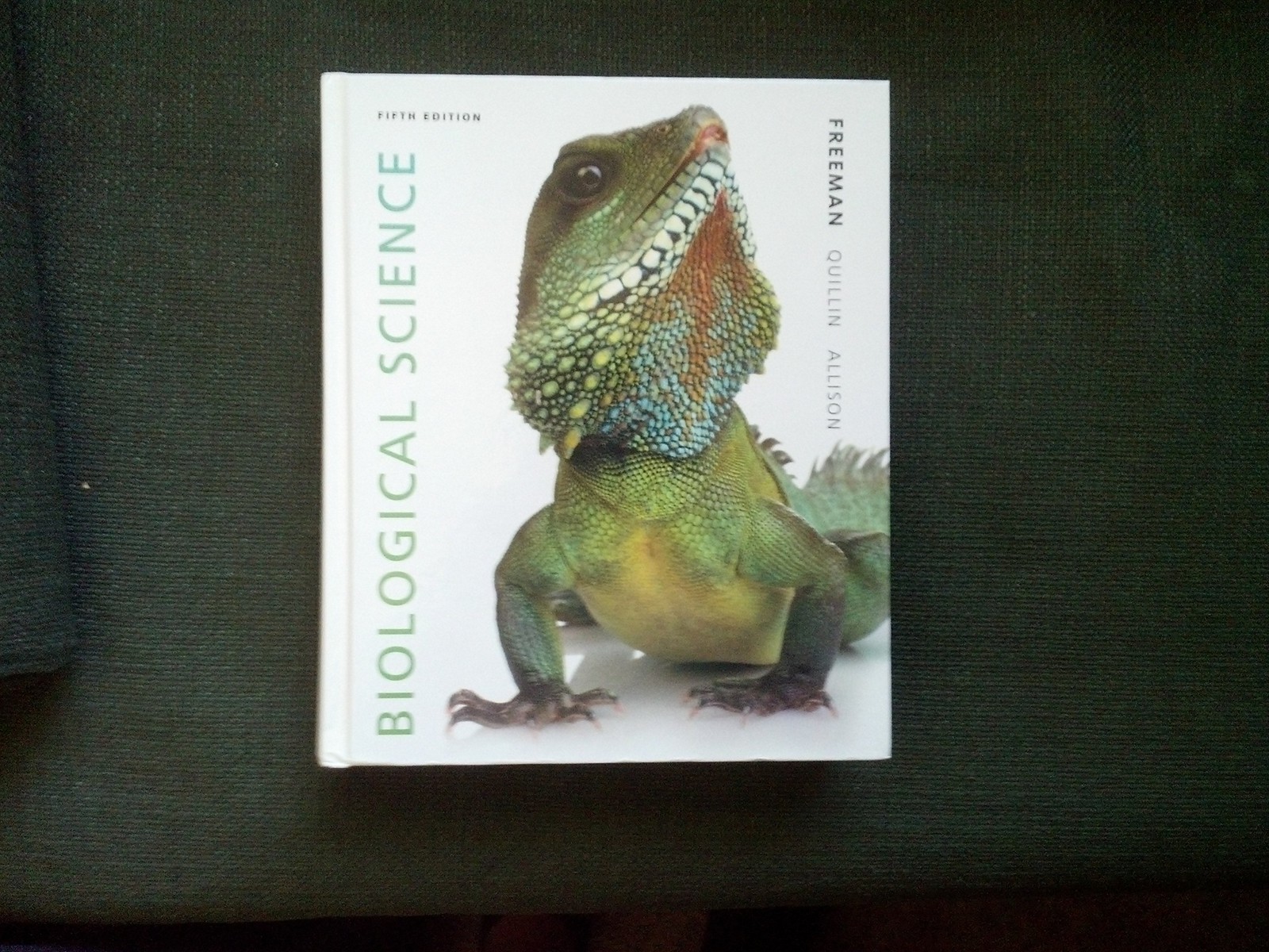 Biological Science (5th Edition) – hardcover Freeman, Scott|Quillin, Kim|All…