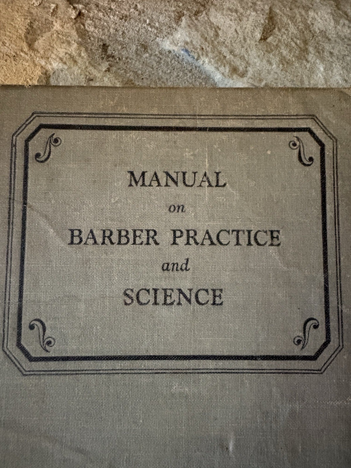Manual On Barber Practice And Science 1939 USA For Schools & Students Exam Prep