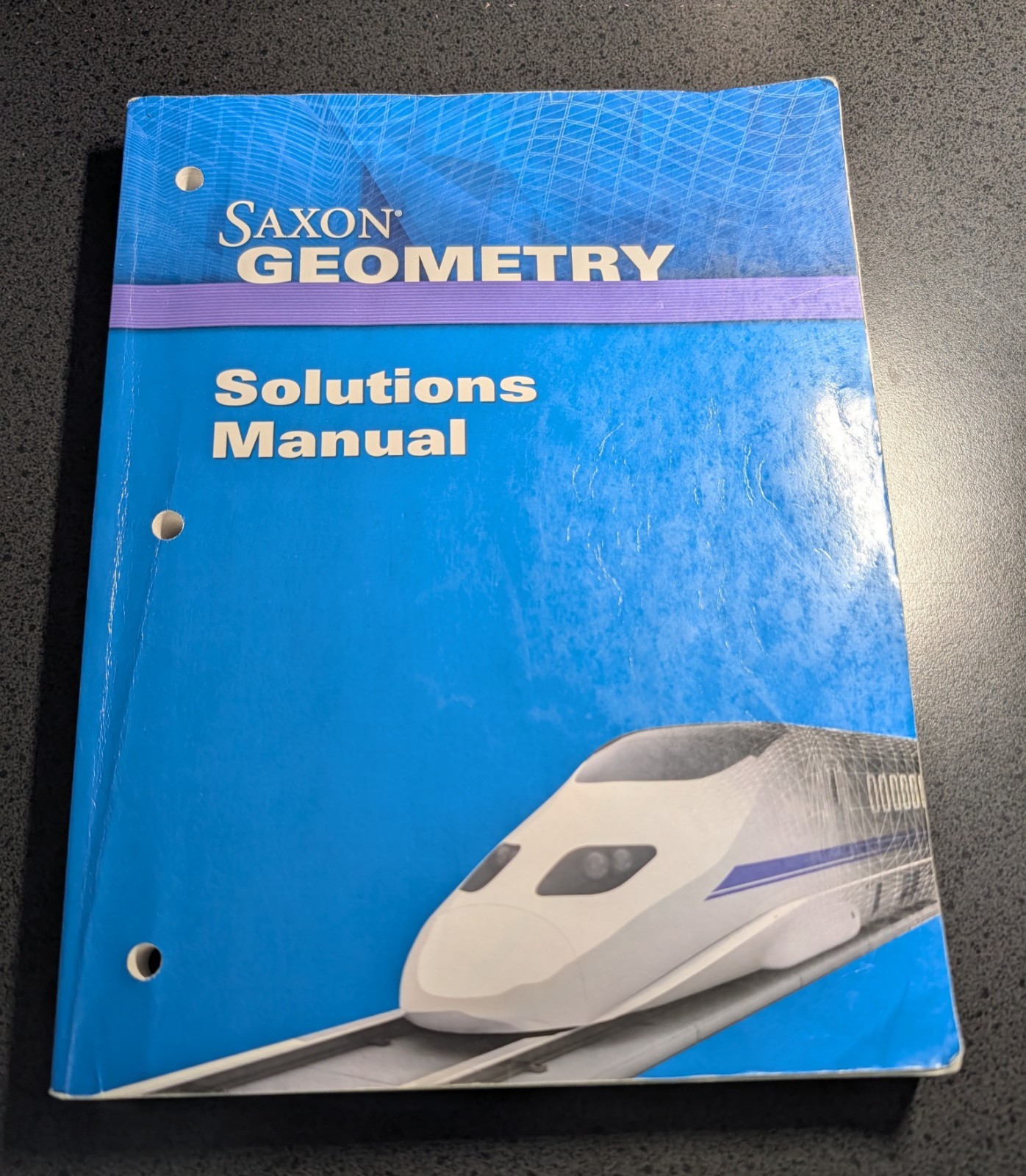 Saxon Geometry Textbook, Solutions, & Test Book Curriculum Set-ACCEPTABLE