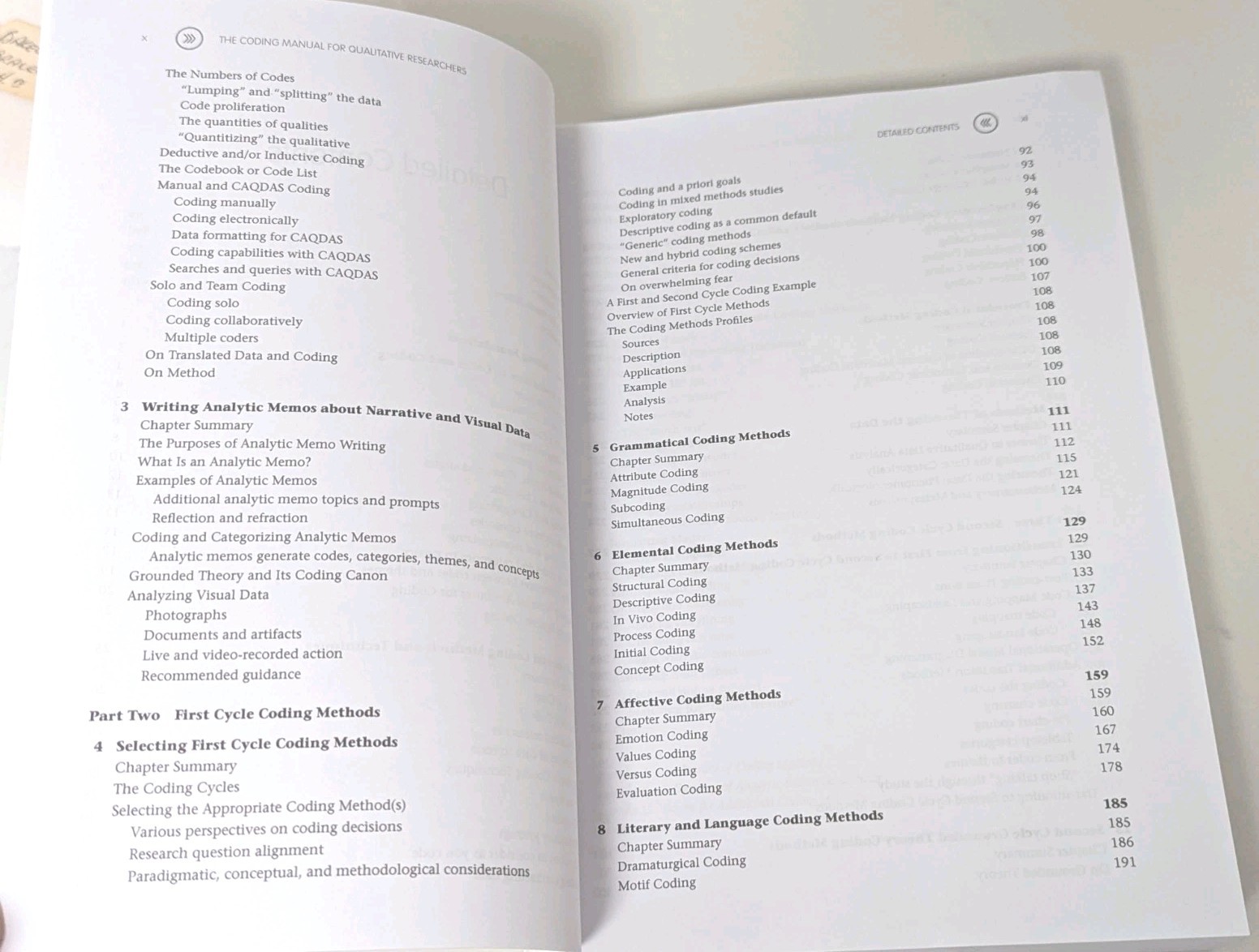 The Coding Manual for Qualitative Researchers by Johnny Saldana, 2021