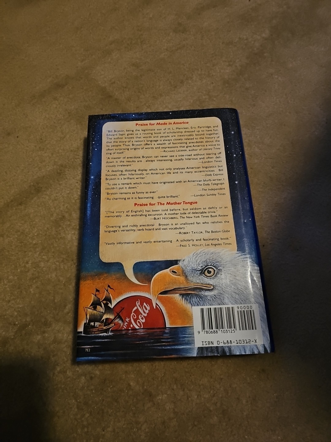 Made in America Hardcover Bill Bryson