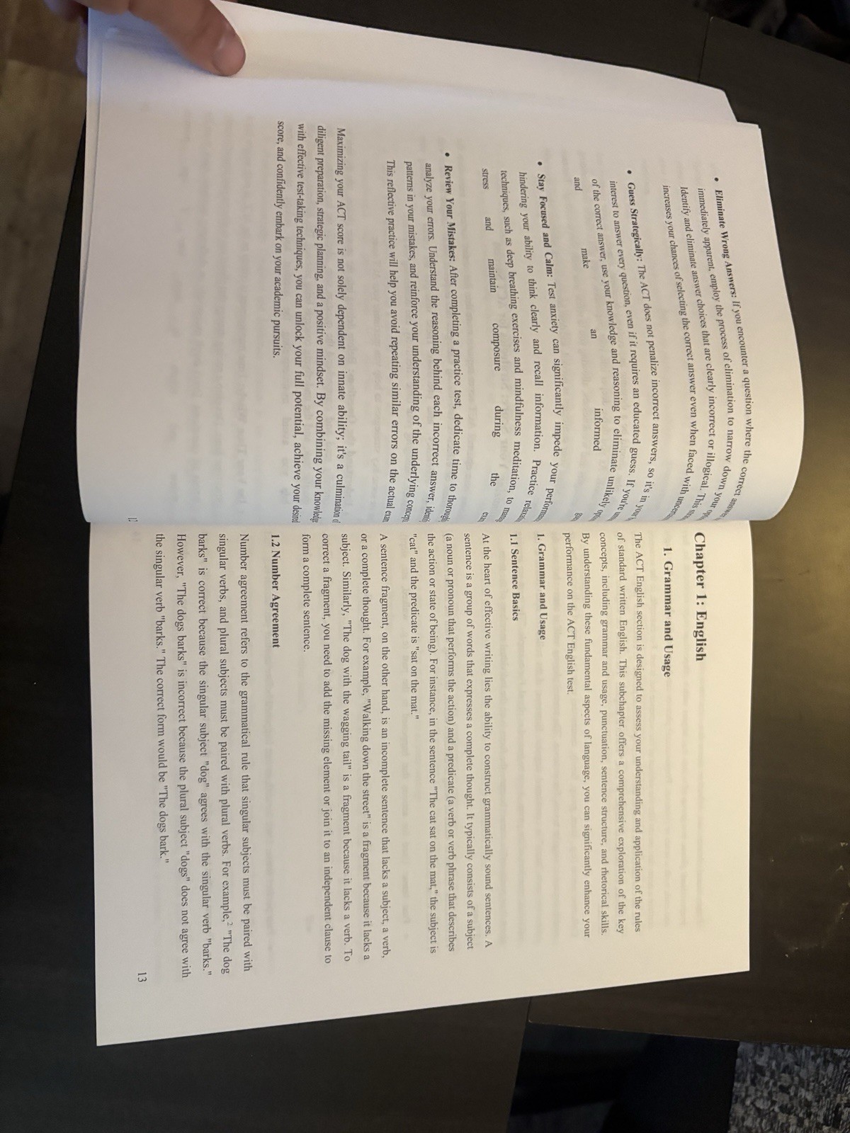 ACT Prep study guide 2025-2026