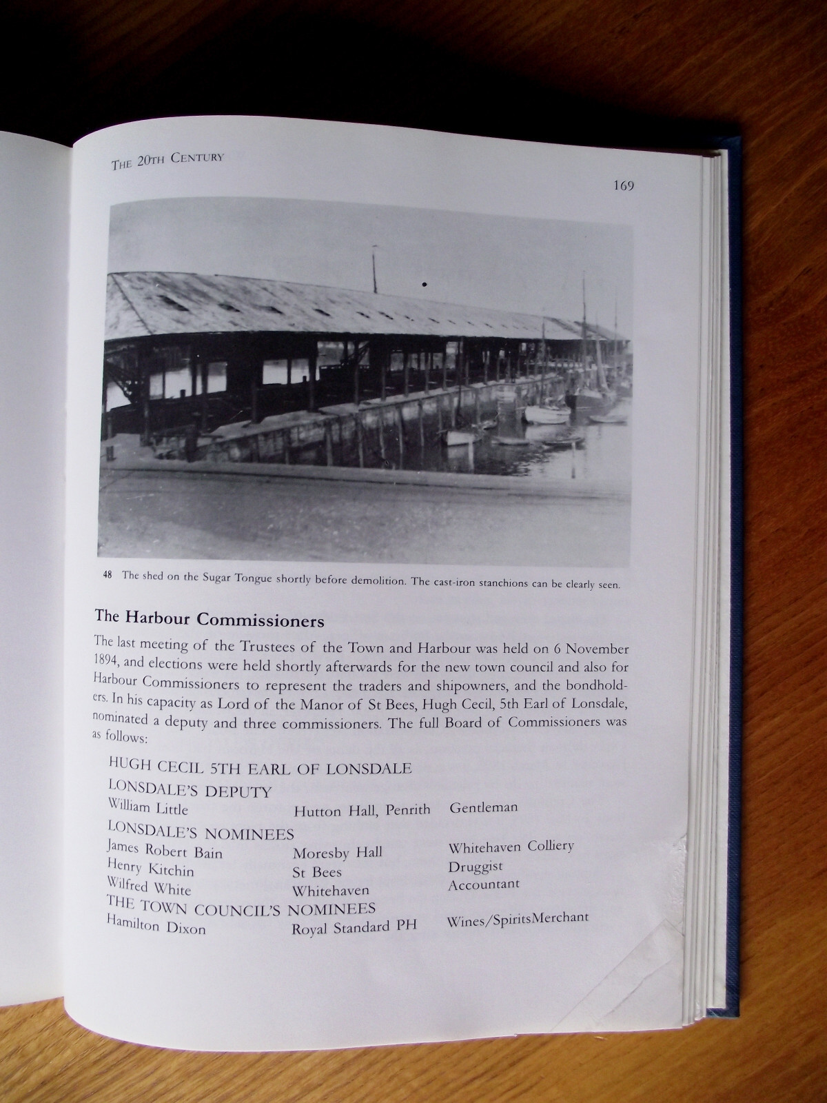 Whitehaven Harbour – Brian Scott-Hindson HB Book Illustrated 1994