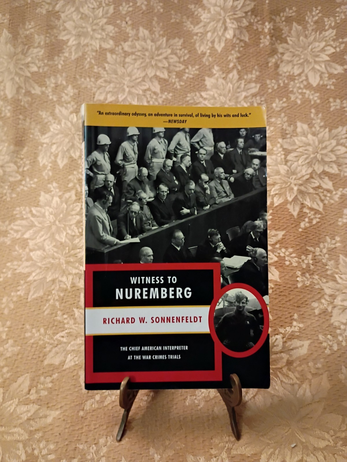 Witness to Nuremberg Richard W Sonnenfeldt 2008 Paperback War Crimes Memoir Book