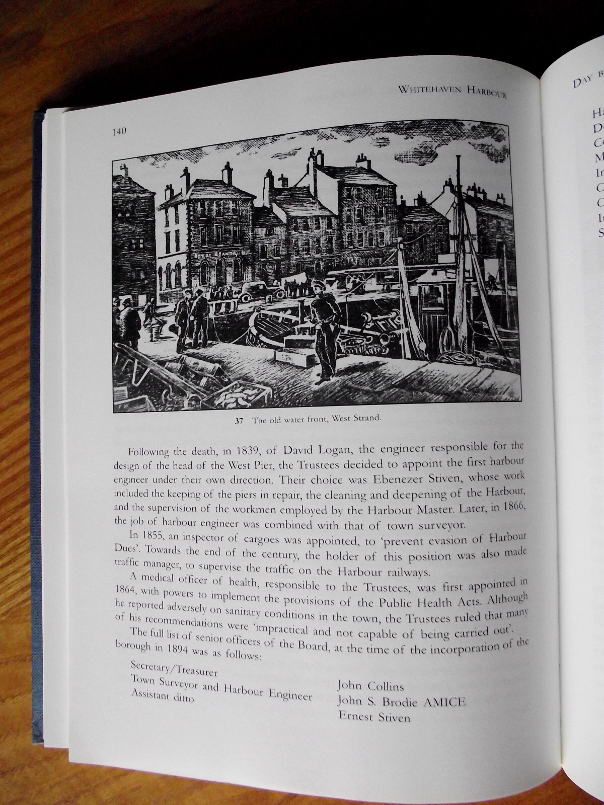 Whitehaven Harbour – Brian Scott-Hindson HB Book Illustrated 1994