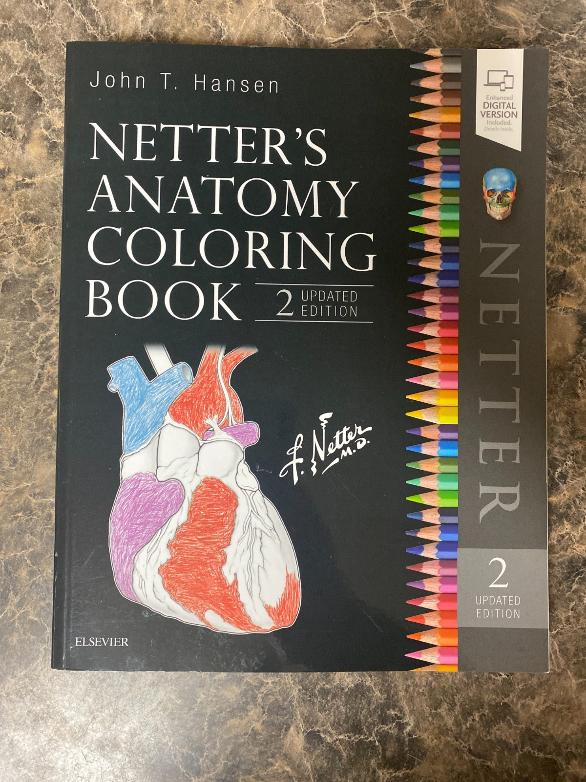 Netter Basic Science Ser.: Netter’s Anatomy Coloring Book Updated Edition by…