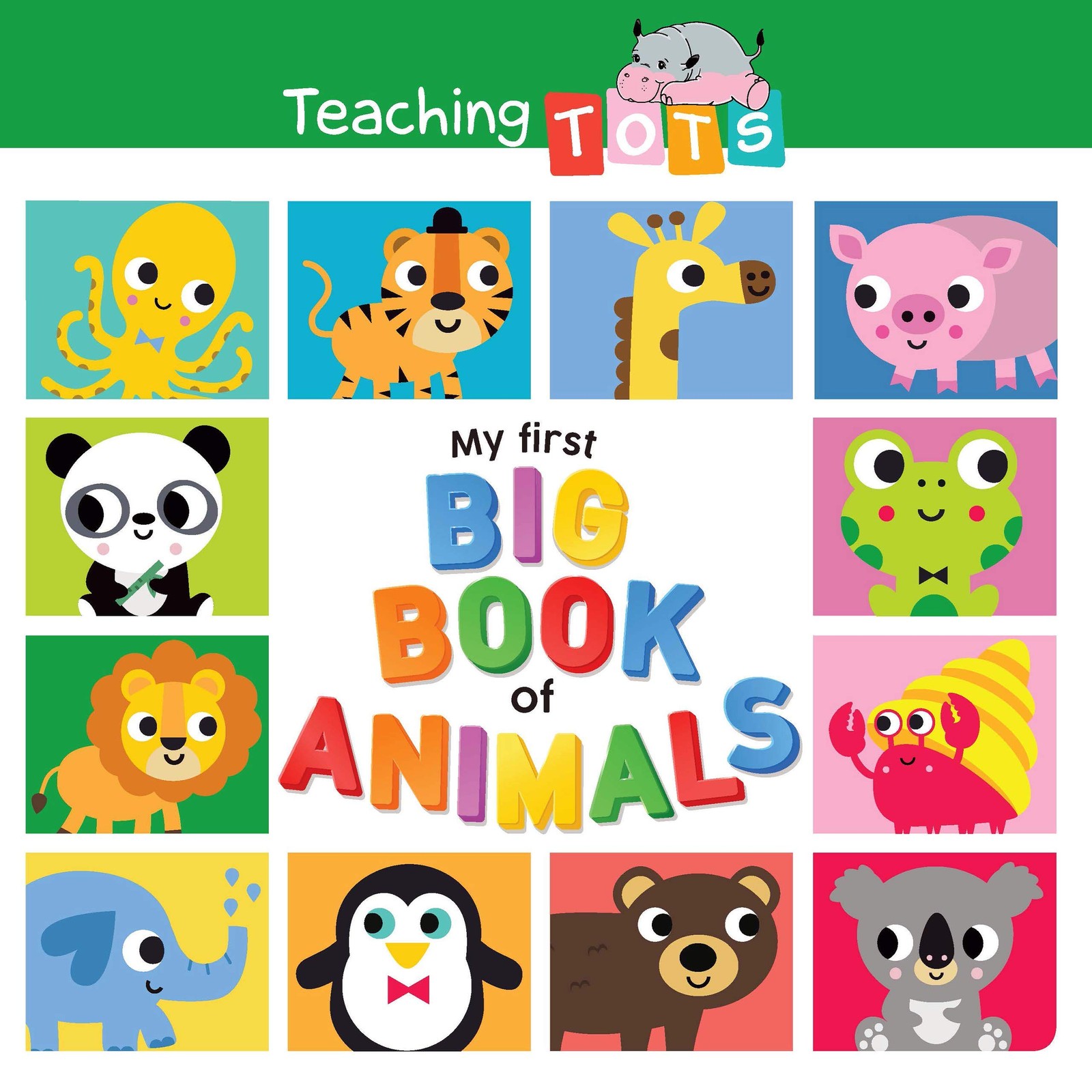 My First Big Book of Animals – Lap Size Board Book – Educational Children’s …