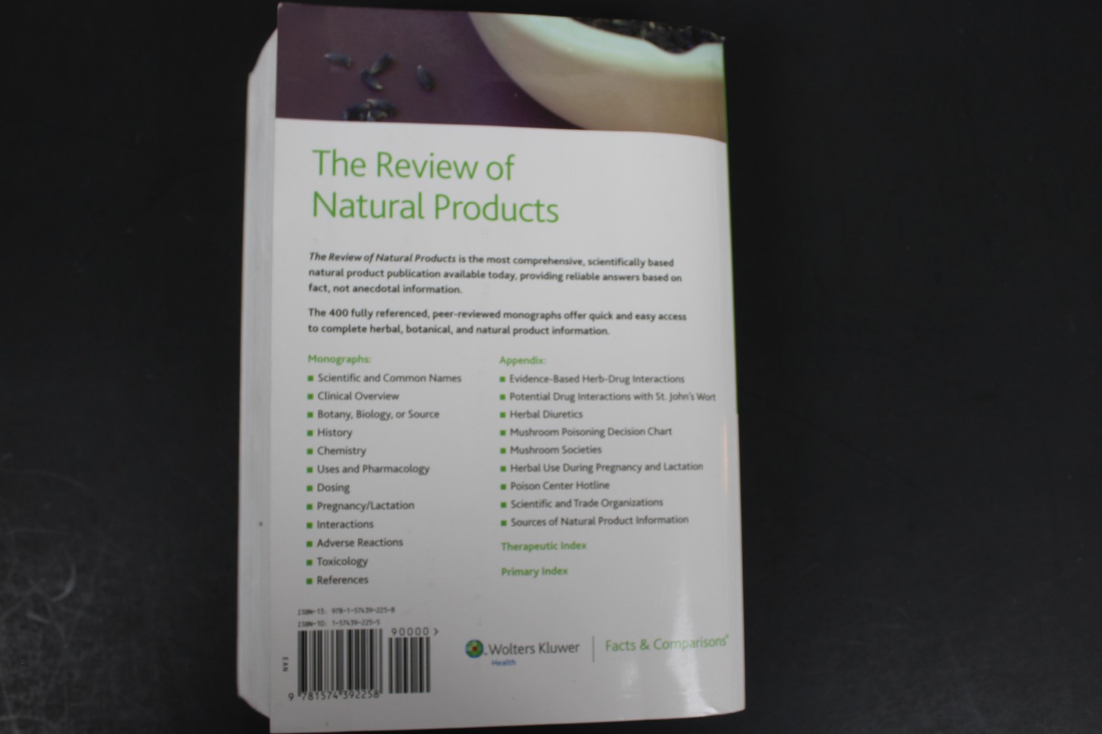 Review of Natural Products by John A. Beutler (2008, Trade Paperback) (FT1973)