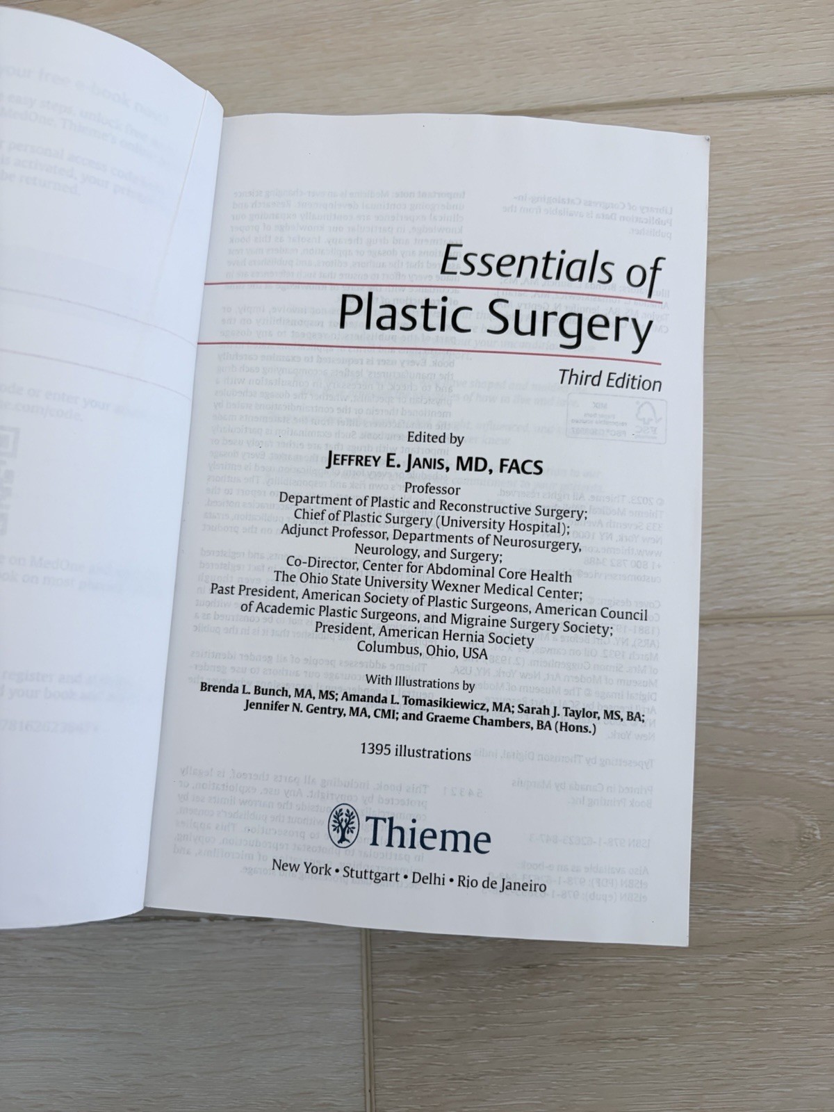 Essentials of Plastic Surgery by Jeffrey Janis (2022, Trade Paperback) 3rd Ed
