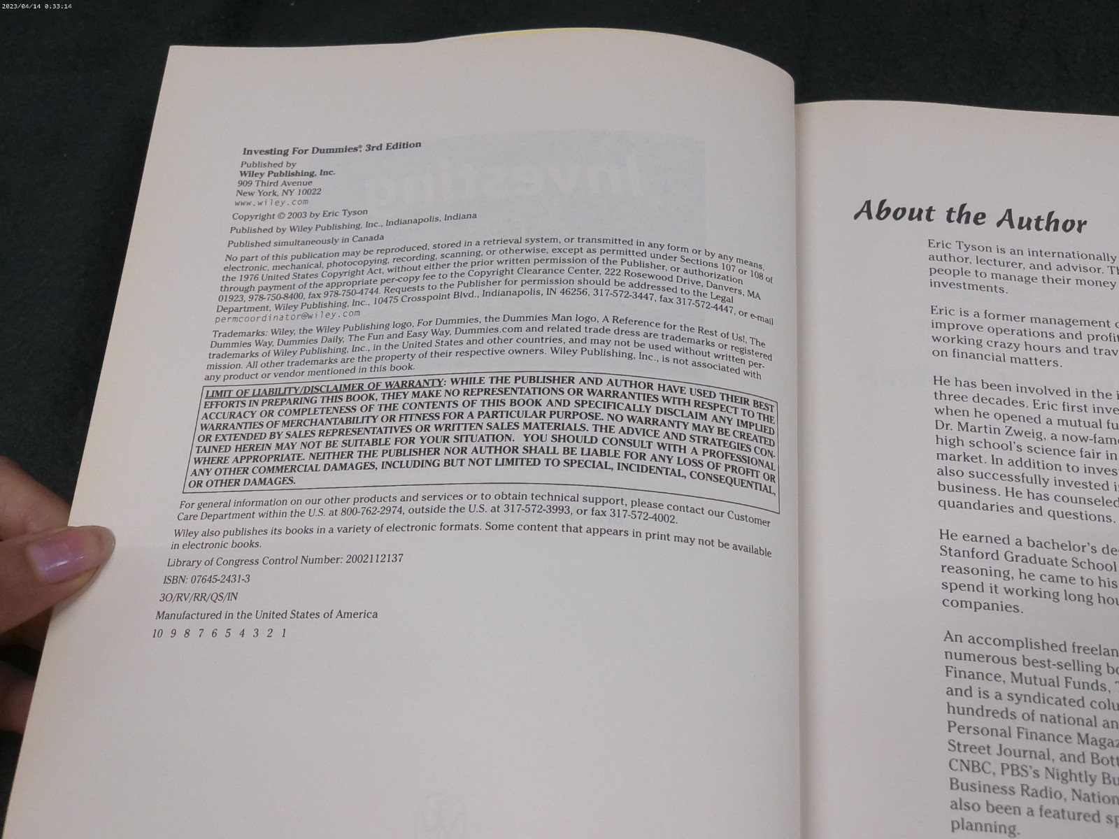 Investing For Dummies – 3rd Edition