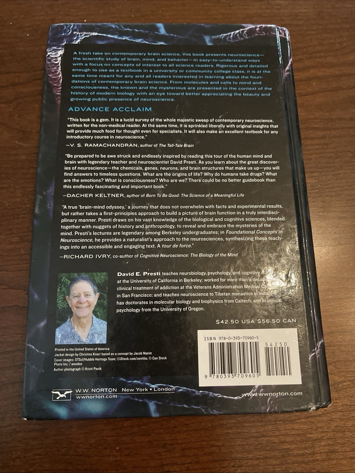 Foundational Concepts in Neuroscience : A Brain-Mind Odyssey by Presti (2015)
