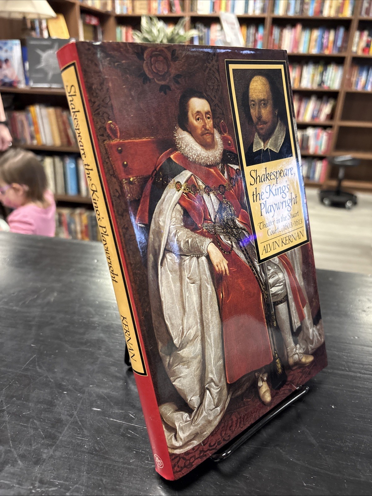 Shakespeare, the King’s Playwright by Alvin Kernan 1995 Yale University Press HC