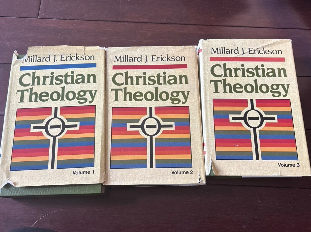 Christian Theology by Millard J. Erickson Volumes 1, 2 & 3 Baker Book House