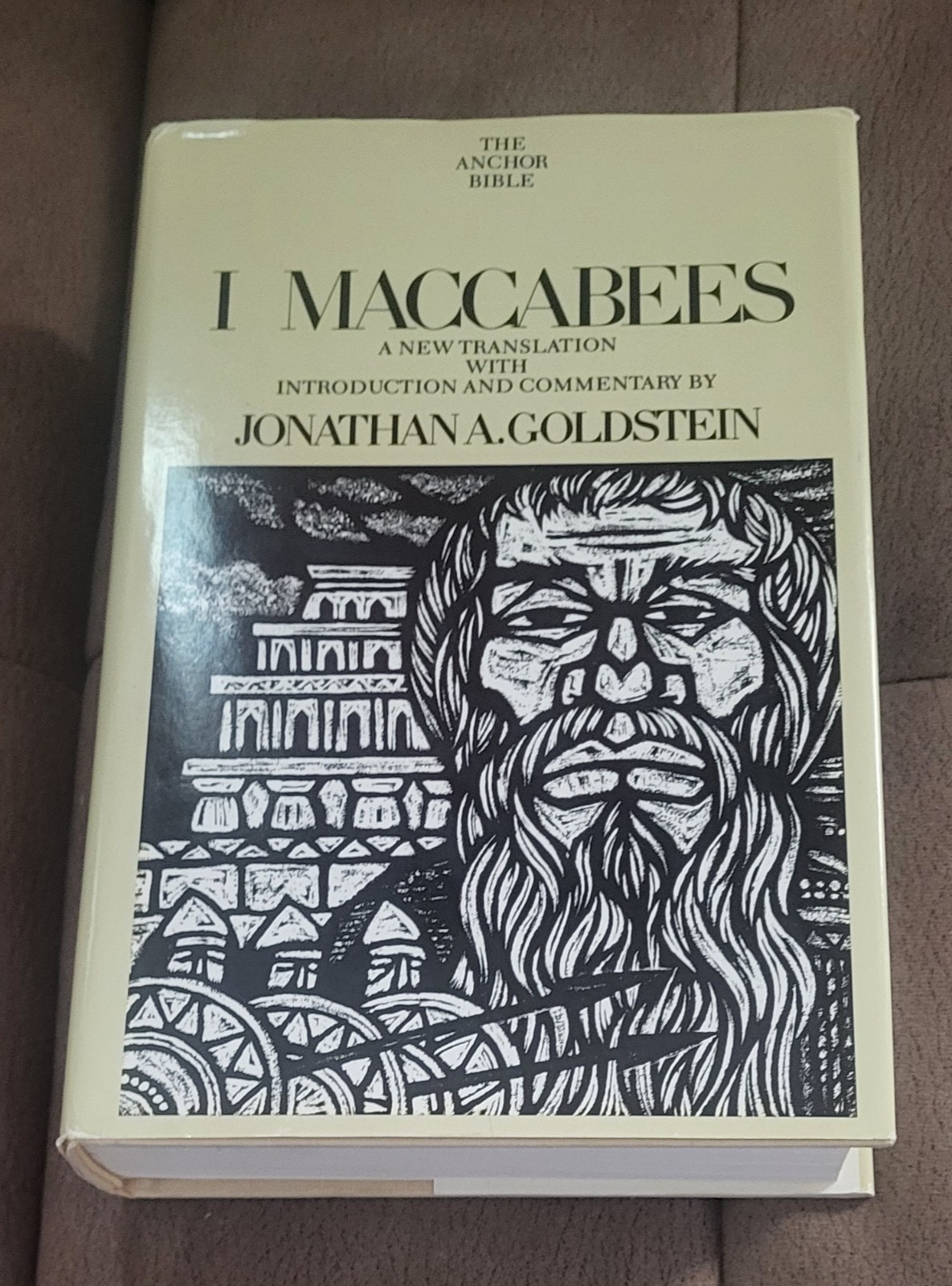 The Anchor Bible: I Maccabees, hardcover, with dust jacket – Like New