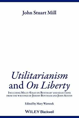 Utilitarianism and On Liberty: – Paperback, by Mill John Stuart; – Acceptable