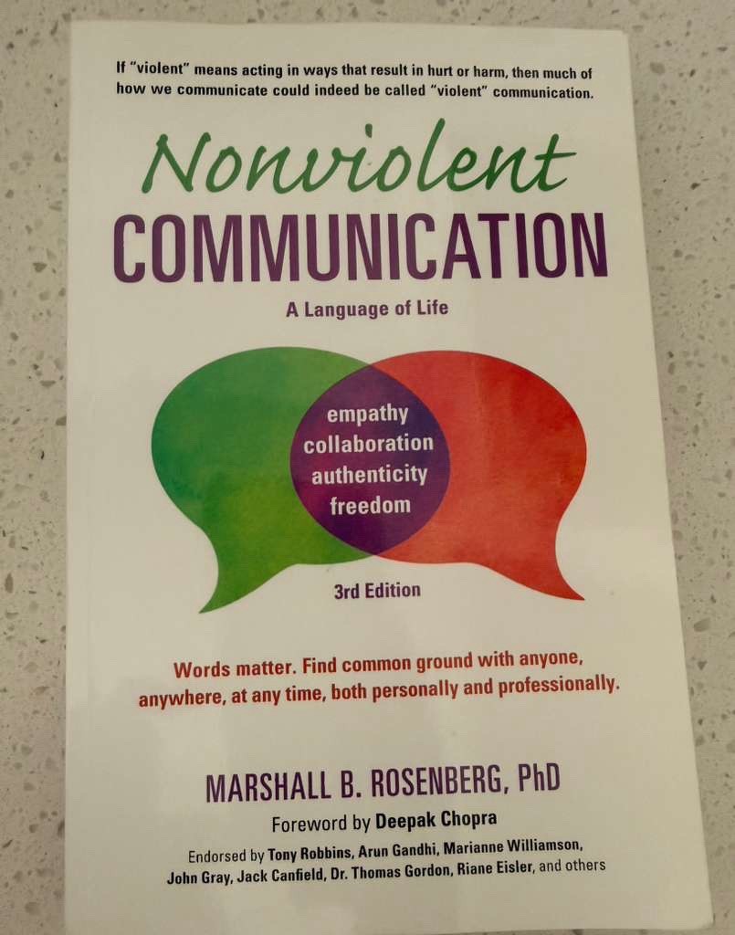 Nonviolent Communication 3rd Edition Marshall Rosenberg A Language of Life PB