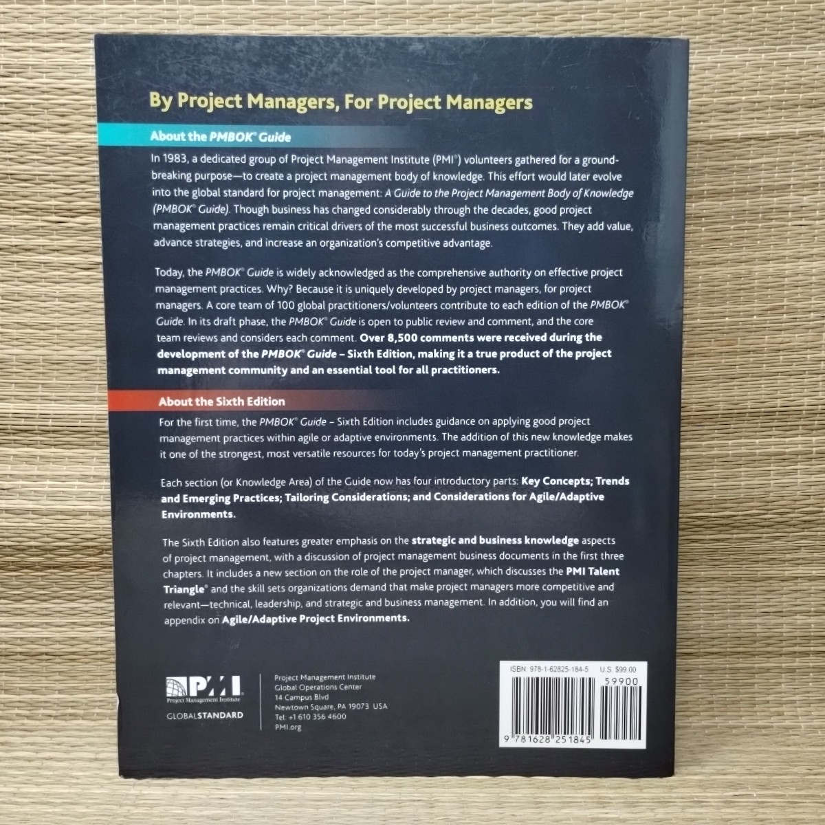 A Guide to The Project Management Body of Knowledge PMBOK Guide 6th Edition