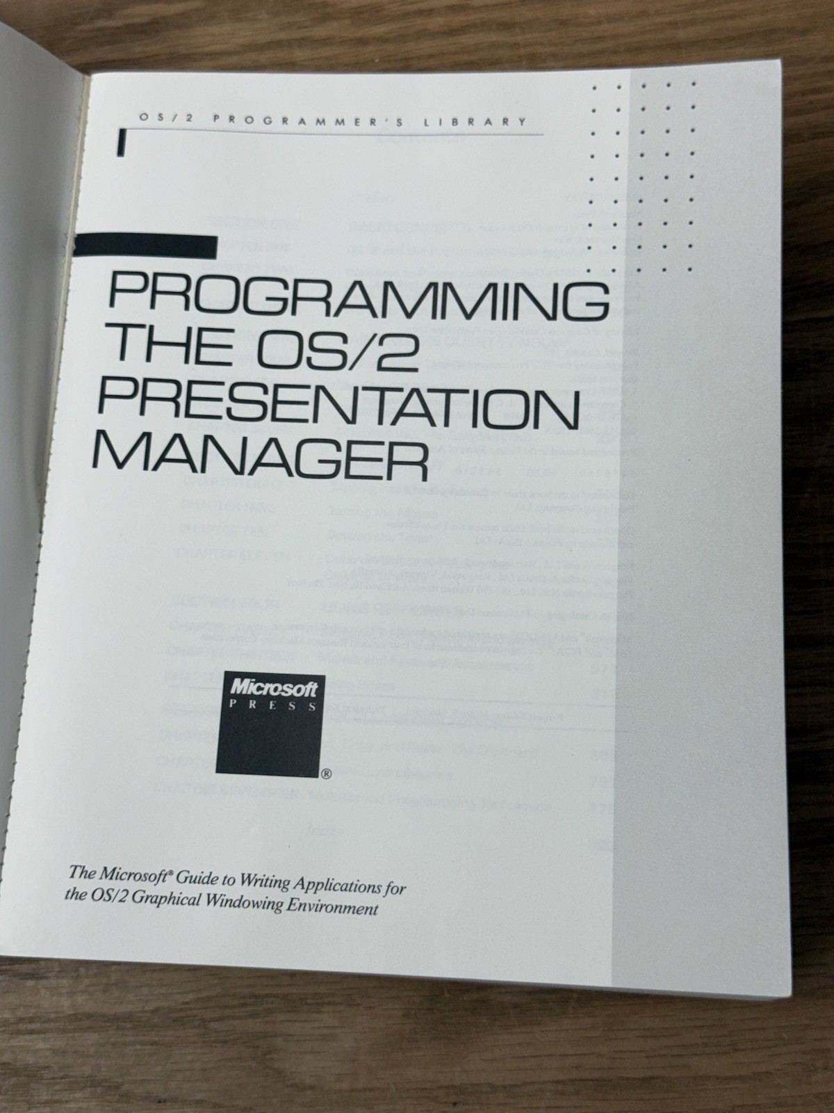Programming The OS/2 Presentation Manager By Charles Petzold