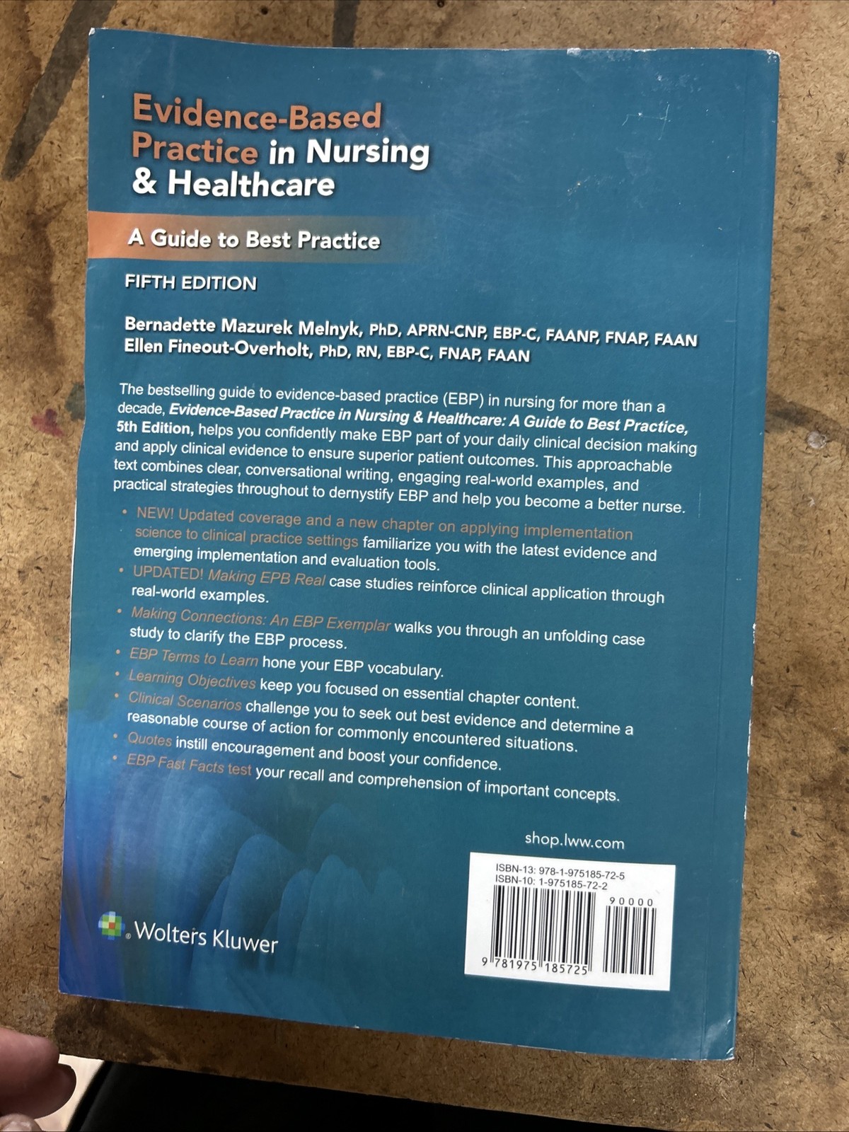 Evidence-Based Practice in Nursing and Healthcare : A Guide to Best Practice by