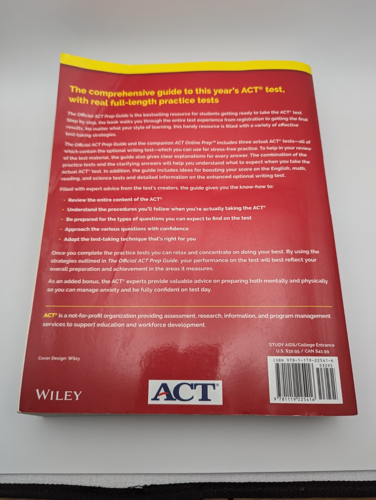 THE OFFICIAL ACT PREP GUIDE 2016 -2017 , Include Real ACT Test