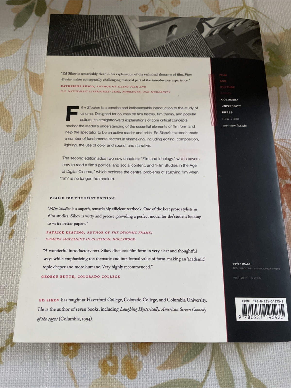 Film and Culture Ser.: Film Studies, Second Edition : An Introduction by Ed….