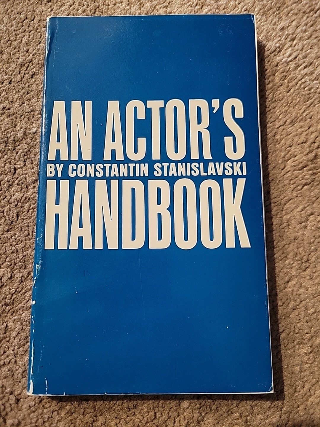 Actor’s Handbook by Constantin Stanislavski (1987, Uk-B Format Paperback)