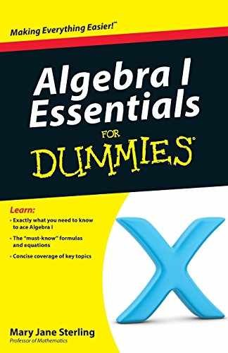 Algebra I Essentials For – Paperback, by Sterling Mary Jane – Very Good c