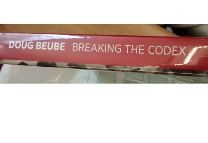 Breaking the Codex Bookwork Collage and Mixed Media by Doug Beube Hardcover NEW