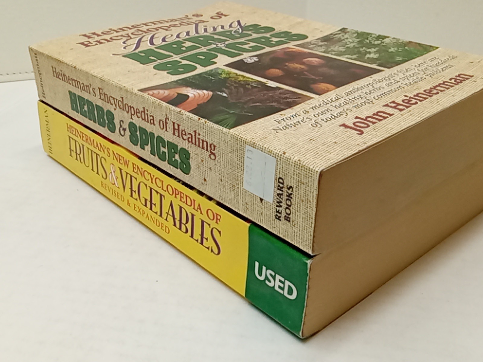 Book Bundle Heinerman’s Encyclopedias of Fruits & Vegetables + Herbs & Spices PB