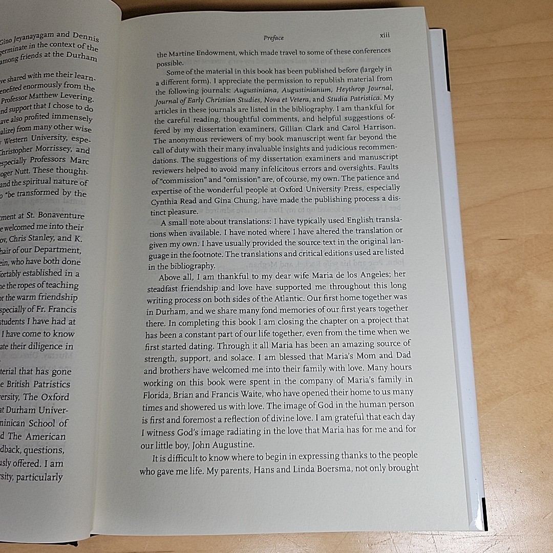 Augustine’s Early Theology of Image A Study In The Development P. Gerald Boersma