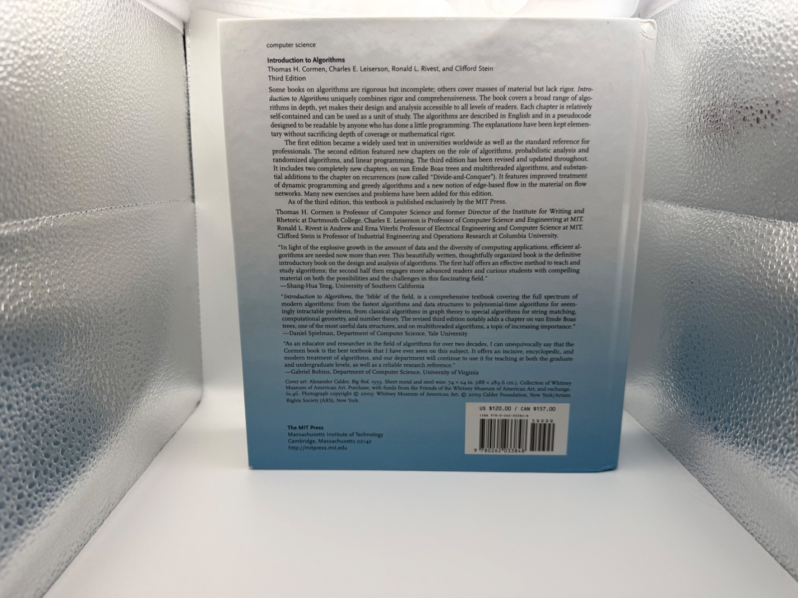 Introduction to Algorithms 3rd Third Edition by Thomas H. Cormen