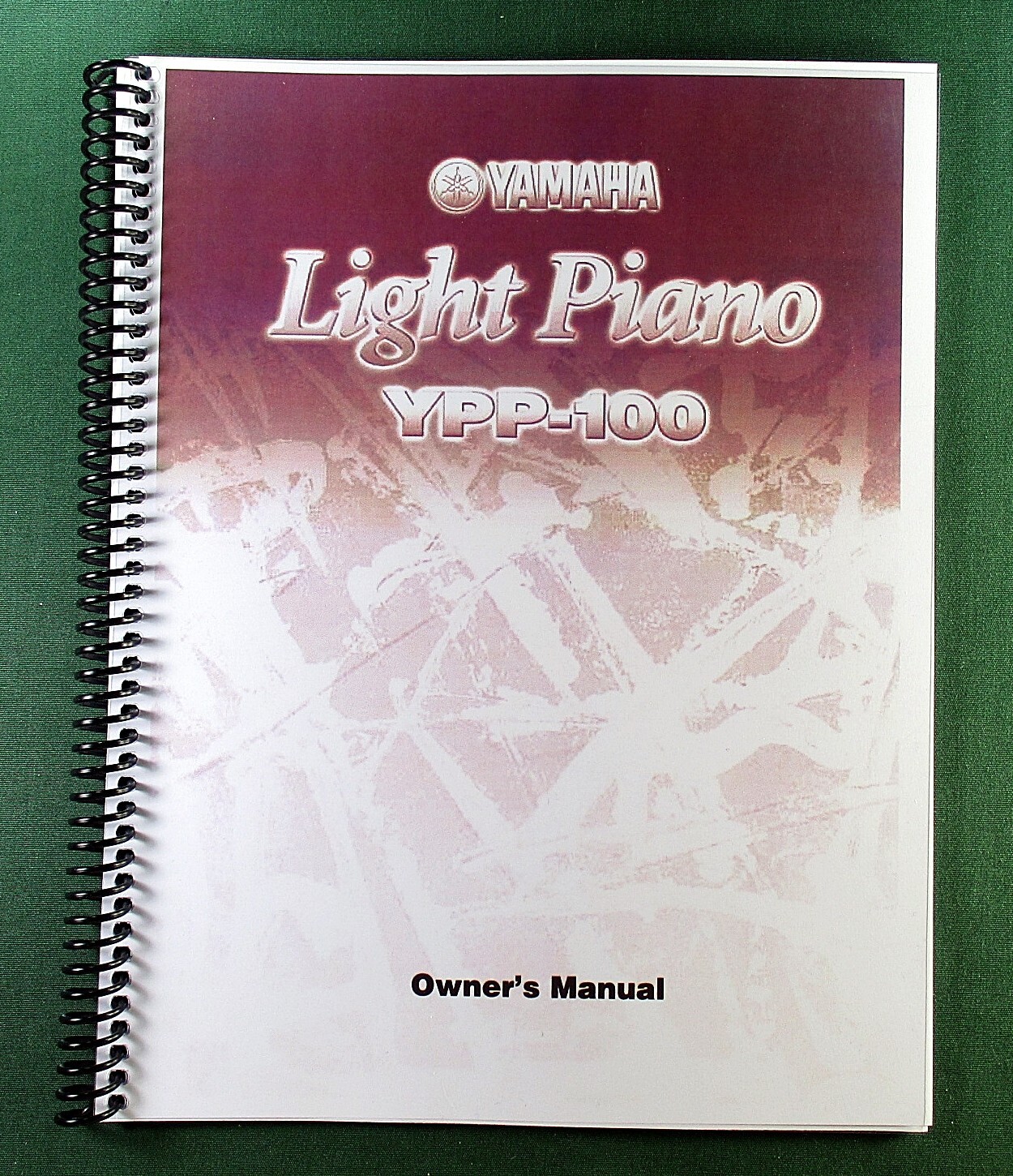 Yamaha YPP-100 Instruction Manual: 52 Pages & Protective Covers!