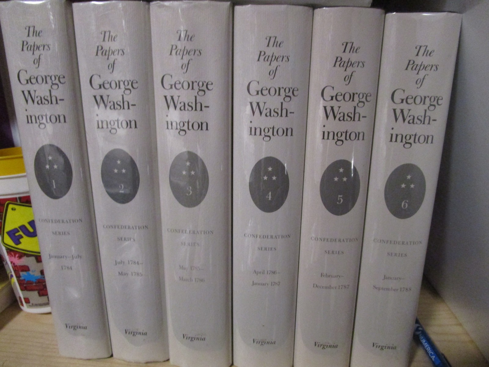 The Papers of George Washington books the Confederation Series