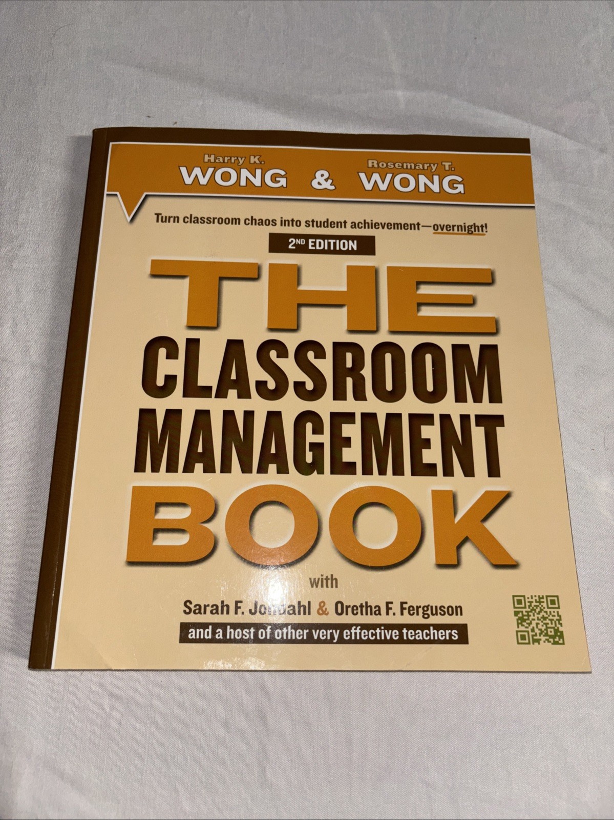 Classroom Management Book by Rosemary T. Wong and Harry K. Wong (2018, Trade…