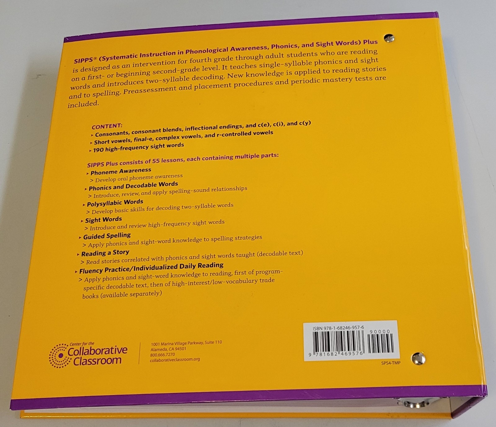 SIPPS Teacher’s Manual PLUS (Fourth Edition): Decoding Support For Older Readers