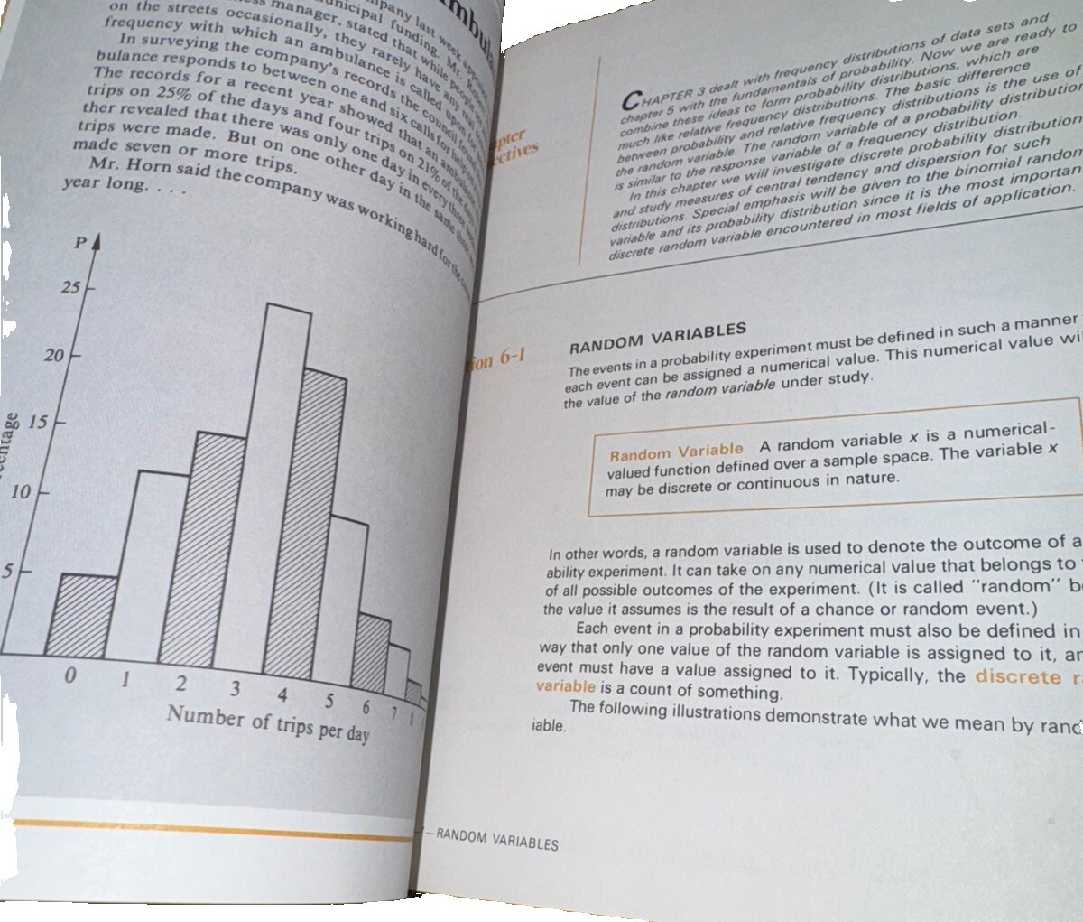 Elementary Statistics, Third Edition, by Robert Johnson 1980 Hardcover